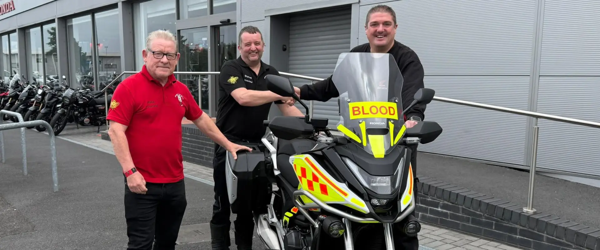 Supporting Lifesavers on Two Wheels